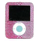 Sprakle Pink Crystal Diamond CZ Stones Case Cover for Brand Apple Ipod i-pod Nano