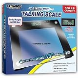 Ideaworks Extra Wide Talking Scale (550 LB Capacity) ~ Ideaworks