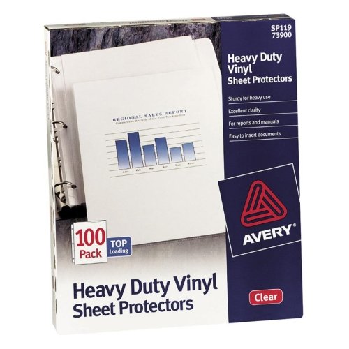 AVESP14850 - Avery Top Load Vinyl Protectors for 14 x 8-1/2 Inserts