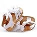 ESTAMICO Baby Girls' Flower Sandals Infant Summer Shoes First Walkers 12-18 Months