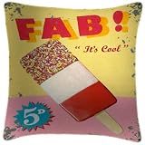 FAB Ice Lolly Pop Art Cushion - Martin Wiscombe Cushions