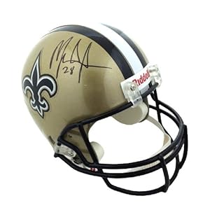 Mark Ingram Autographed/Signed New Orleans Saints Riddell Full Size NFL Helmet