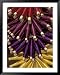 Colorful Spools of Thread Hang in the Market, Fes, Morocco Places Framed Art Poster Print by John & Lisa Merrill, 39x49