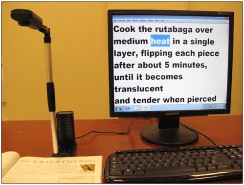 RAVE II Text-to-Speech Reading Machine-Magnifier