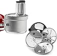 KitchenAid KSM2FPA Food Processor Attachment with Commercial Style Dicing Kit