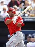 Los Angeles Angels of Anaheim v San Diego Padres, PEORIA, AZ - MARCH 15: Vernon Wells Photographic Poster Print by Christian Petersen, 9x12