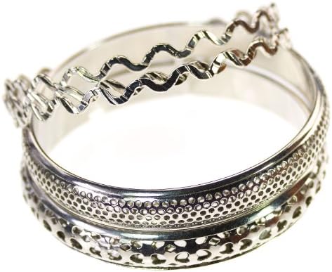 Metallic Bracelet Wristband: Twisted Infinity