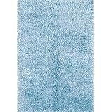 Hellenic Rug Imports, Inc. 3A Flokati 5 x 7 Pastel Blue Area Rug