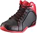 AND1 Assault Mid 1001101029, Unisex - Erwachsene Sportschuhe - Basketball, Schwarz (black/varsity red/black), EU 48.5 (US 14)