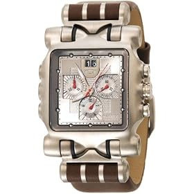 Oakley Men's Minute Machine Leather Strap Edition Titanium Chronograph Watch #10-192