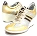 Geox 'New Susy' Wedge Sneakers Womens 10 - Beige