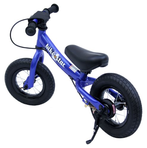 bike*star 25.4cm (10 Inch) Kids Learner Balance Beginner Run Bike Sport - Blue
