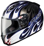 Joe Rocket Prime Rampage Street Motorcycle Helmet Mc-2 Blue