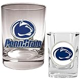 Great American Products Penn State Nittany Lions Rocks Glass & Shot Glass Set