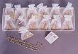 Rosary Display with 12 Quincaenera Gift Packages, Each with Rosary and Gift Card