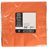 Orange 2-Ply Luncheon Napkins, 50 ct.