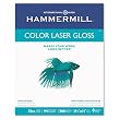 Hammermill Color Laser Gloss Paper, 94 Brightness, 32lb, Letter Size, 300 Sheets per Pack (16311-0)