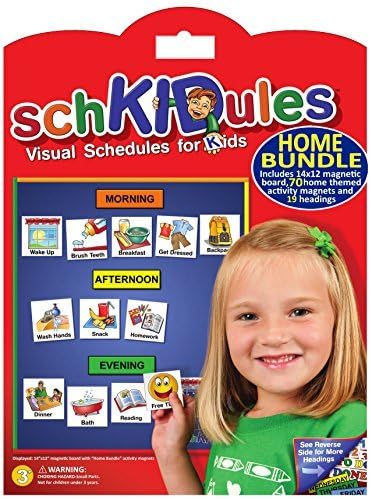 SchKIDules Visual Schedule: Deluxe Home Set