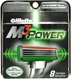 Gillette M3Power Replacement Cartridges, 8-Count Package