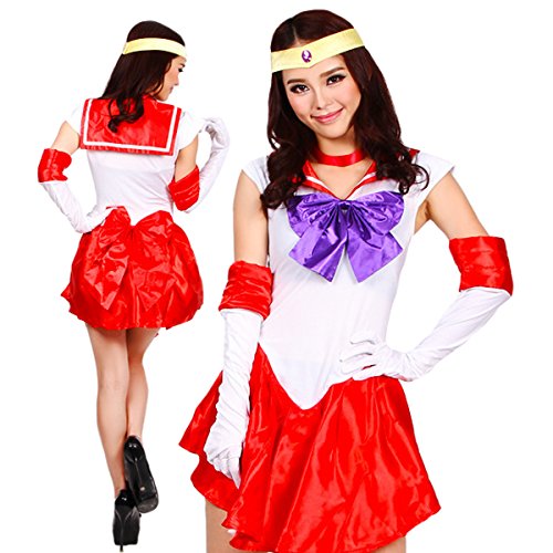 Angelaicos Womens Color Block Bowknots Costume Dress