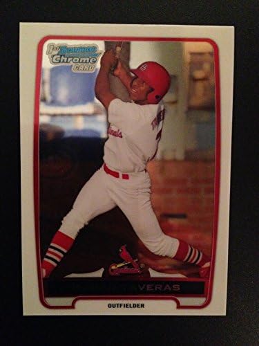 Oscar Taveras 2012 Bowman Chrome Baseball Rookie Card #102 - St Louis Cardinals - Stored in a Protective Plastic Display Case!!
