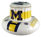 Michigan Wolverines Floating Cooler 32qt Floating Cooler - U of Michigan - NCAA College Athletics Fa