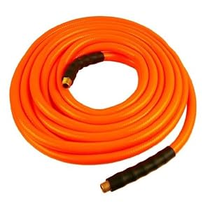 Air Hose 25' x 3 8 - 1,200 PSI Burst - Spring Collars by Illinois Industrial Tools
