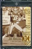 1999 Upper Deck Century Legends # 3 Joe Montana San Francisco 49ers Football Card- Mint !!