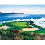 Golf Gifts and Gallery Pebble Beach #7 Unframed Canvas Art by