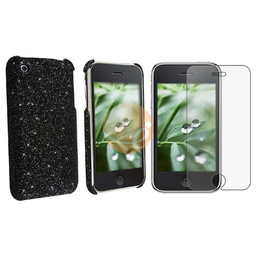 iPhone Accessories kits Glitter Black Slim Fit