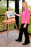 Folding Artist Easel Outdoor Living