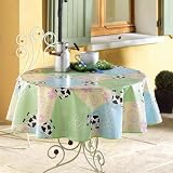Nappe Toile ciree vache diametre Ronde 160cm