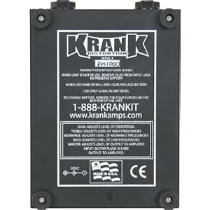 Krank Distortus Maximus Distortion Pedal