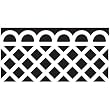 Martha Stewart Crafts Deep Edger Punch, Garden Trellis
