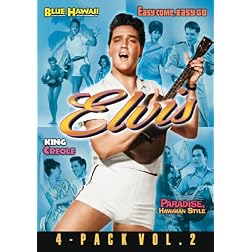 Elvis Four-Movie Collection, Vol. 2 (Blue Hawaii / Easy Come, Easy Go / King Creole / Paradise, Hawaiian Style)