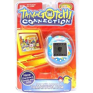 Tamagotchi Connection: Version 3 - Blue with Butterflies by Bandai