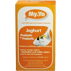 My.Yo Joghurtpulver Pro- und Prebiotisch, Joghurtkulturen zur einfachen Joghurtherstellung