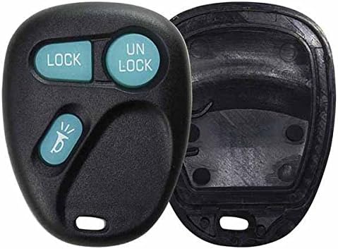 KeylessOption Replacement Glow in Dark Keyless Entry Remote Key Fob Shell Case and Button Pad Compatible with 15042968 15732803 (just the case)
