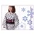 松田聖子　仕立て上がりゆかた（白　黒ドット）【きもの山喜】