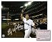 Edgar Martinez Seattle Mariners MLB Hand Signed 8x10 Photograph Hat Tip