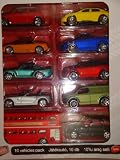 Tesco cars - 10 pack modern assortment