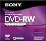 Sony 8cm DVD-RW with Hangtab (3 Pack)