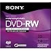 Sony 8cm DVD-RW with Hangtab (3 Pack)