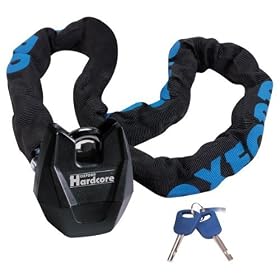 Oxford Hardcore XL Motorbike Chain Lock - 12mm Links - 1.5 Metre