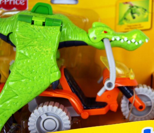 Imagen 3 de Fisher Price - Imaginext - Pterodactyl & ATV - W9542