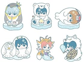 ラバーマスコット 銀魂 ハタ皇子と氷の動物じゃ！編 6個入りBOX