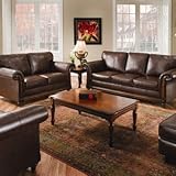 Franklin Bonded Leather Sofa and Loveseat Set Franklin Bonded Leather Sofa and Loveseat Set