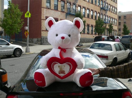 51m8pA8g3eL GIANT 31 TEDDY BEAR WITH I LOVE YOU FEET   GREAT FOR VALENTINES DAY ... OR ANYTIME YOU WANT TO SHOW YOUR LOVE