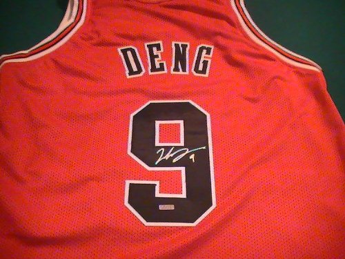 LUOL DENG SIGNED AUTOGRAPHED JERSEY CHICAGO BULLS COA + PROOF PHOTO