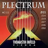Thomastik-Infeld Acoustic Guitar Strings: Plectrum Series Bronze Flat Wound - Single A String